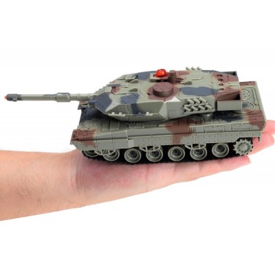 Танк р/к 1:36 HuanQi H500 Bluetooth з і/ч гарматою для танкового бою
