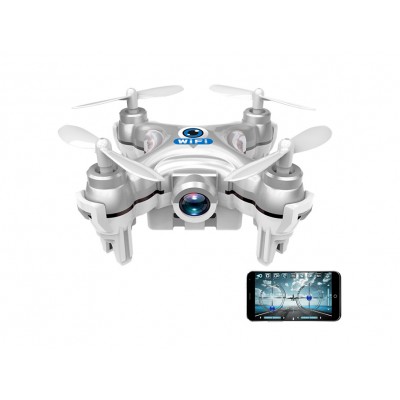 Квадрокоптер с камерой Wi-Fi Cheerson CX-10W нано (серый)