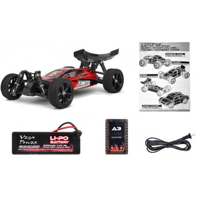 Радіокерована модель Баггі 1:10 Himoto Tanto E10XBL Brushless (червоний) Радіокерована модель Баггі 1:10 Himoto Tanto E10XBL Brushless (червоний)