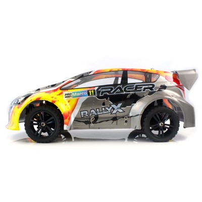 Радіокерована модель Ралі 1:10 Himoto RallyX E10XR Brushed (сірий) Радіокерована модель Ралі 1:10 Himoto RallyX E10XR Brushed (сірий)