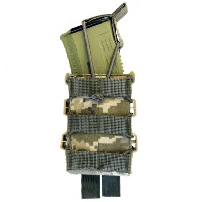 Підсумок відкритий каркасний для 1 магазину АК Cordura мультикам (LE3124)