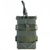 Підсумок відкритий каркасний для 1 магазину АК Cordura олива(LE3199)