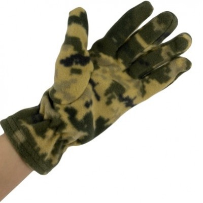 Рукавички Fleece POLAR-240 піксель (LE2835)