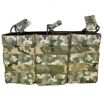Підсумок для 3 магазинів універсальний АК Cordura піксель (LE3431)