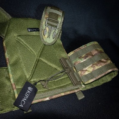 Плитоноска з швидкоскидом кордура Kirasa мультикам (KI1044)