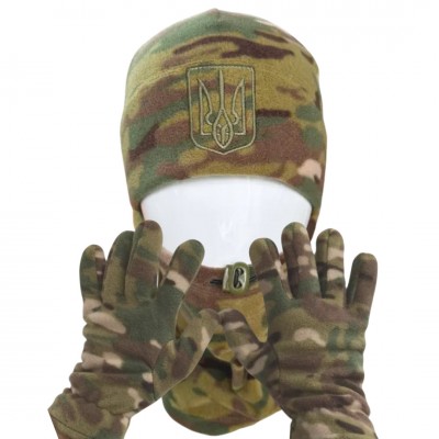 Шапка флісова герб Ranger мультикам 58-61 (RA89541) Шапка флісова герб Ranger мультикам 58-61 (RA89541)