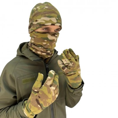 Комплект (шапка, бафф, перчатки) Ranger, мультикам 58-61 (RA89571)