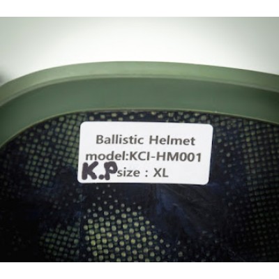 Кавер Kirasa на шолом с козирком Ballistic Helmet KC-HM001 мультикам (KI605)