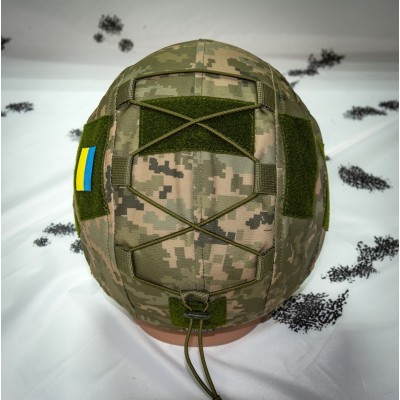 Кавер Kirasa на шолом с козирком Ballistic Helmet KC-HM001 мультикам (KI605)
