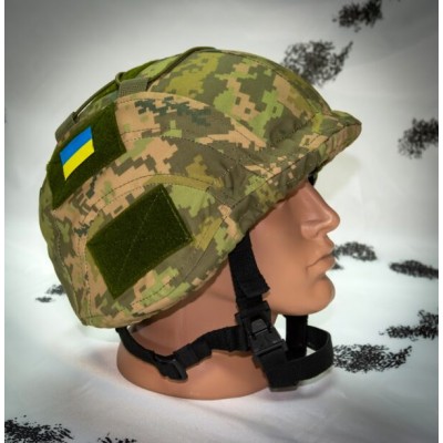 Кавер Kirasa на шолом с козирком Ballistic Helmet KC-HM001 мультикам (KI605)