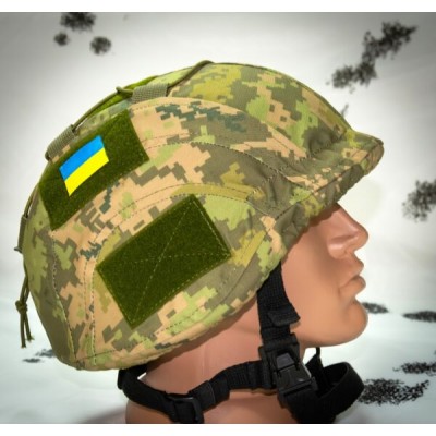 Кавер Kirasa на шолом с козирком Ballistic Helmet KC-HM001 мультикам (KI605)