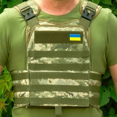 Плитоноска тактична кордура Kirasa піксель (KI104-1)