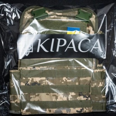 Плитоноска тактична кордура Kirasa піксель (KI104-1)