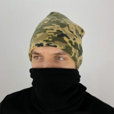 Шапка ТТХ Fleece-260 піксель (LE3342)