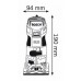 Фрезер кромочный Bosch GKF 600 KIT (060160A101)