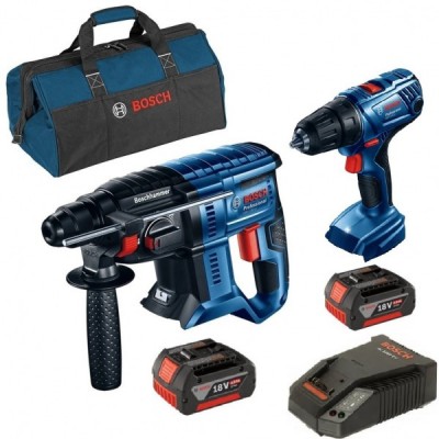 Набор Bosch GBH 180-LI + GSR 180-LI в сумке (06019F8102)