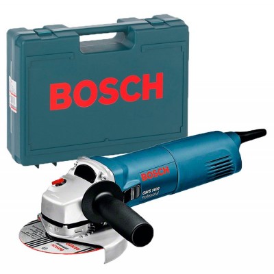 Угловая шлифмашина Bosch GWS 1400 + чемодан (0601824800C)