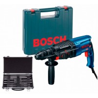 Перфоратор Bosch GBH 2-26 DFR + сменный патрон + чемодан + набор 11 буров (0615990L2T) Перфоратор Bosch GBH 2-26 DFR + сменный патрон + чемодан + набор 11 буров (0615990L2T)