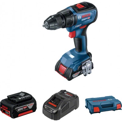 Акумуляторний безщітковий шуруповерт Bosch Professional GSR 18V-50 (06019H5003) Акумуляторний безщітковий шуруповерт Bosch Professional GSR 18V-50 (06019H5003)