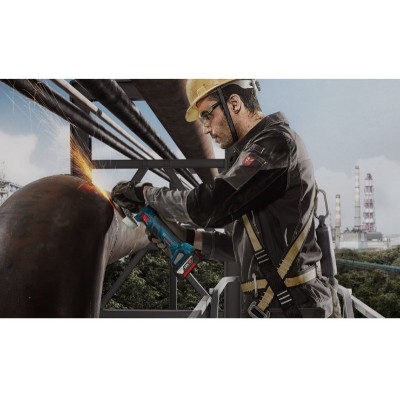 Акумуляторна кутова шліфувальна машина Bosch Professional GWS 180-LI (06019H9025)