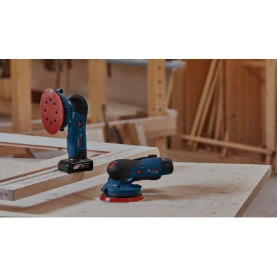 Акумуляторна ексцентрикова шліфувальна машина Bosch GEX 12V-125 Professional (0601372101)