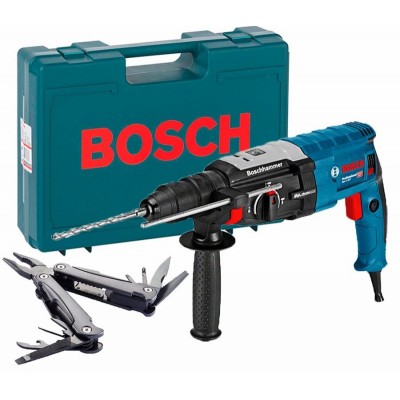 Перфоратор Bosch GBH 2-28 F + Swiss Peak Multitool (0615990L0F) Перфоратор Bosch GBH 2-28 F + Swiss Peak Multitool (0615990L0F)