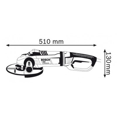 Болгарка кутова шлифмашина Bosch (Бош) GWS 24-230 LVI Professional (0601893f00)