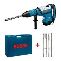 Перфоратор SDS-max BOSCH GBH 12-52 DV Professional + зубила SDS-max RTec (0615990J8R)