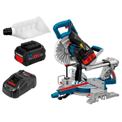 Аккумуляторная торцовочная пила Bosch GCM 18V-216 (0601B41001)