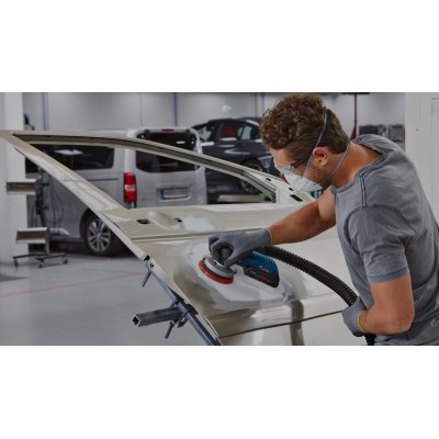 Акумуляторна ексцентрикова шліфувальна машина Bosch GEX 18V-125 Professional (0601372201)