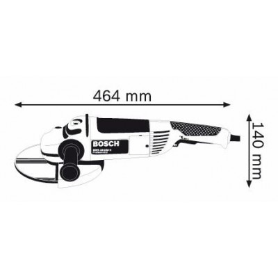 Угловая шлифмашина Bosch GWS 24-230 Н