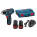 Аккумуляторный шуруповерт Bosch GSR 12V-15 (L-Boxx) (0601868109)