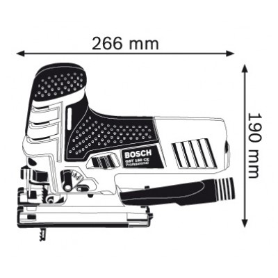 Лобзик електричний Bosch GST 150 СE Professional (0601512000)