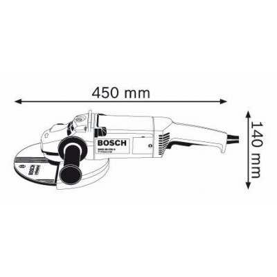 Угловая шлифмашина Bosch GWS 20-230 H