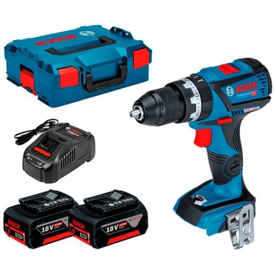 Аккумуляторная ударная дрель-шуруповерт Bosch GSB 18V-60 C (06019G2100)