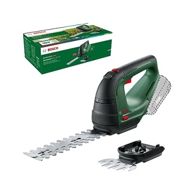 Акумуляторні кущорізи-ножиці для трави Bosch AdvancedShear 18V-10 (0600857001) без АКБ 2Ач та ЗП