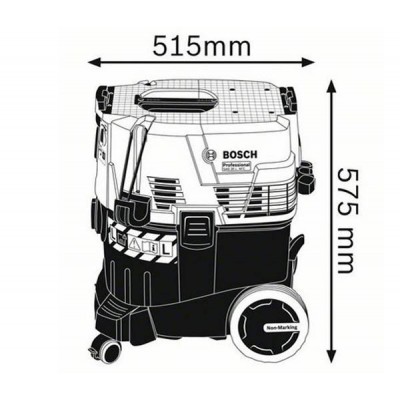 Будівельний пилосос Bosch GAS 35 M AFC Professional (06019C3100)