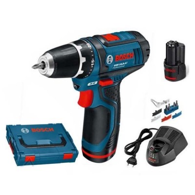 Аккумуляторный шуруповерт Bosch GSR 12V-20 L-Boxx (06019D4000) Аккумуляторный шуруповерт Bosch GSR 12V-20 L-Boxx (06019D4000)
