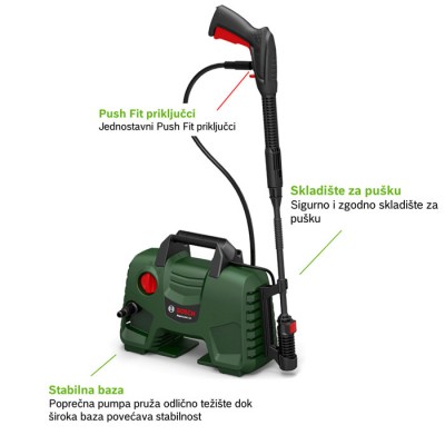 Мінімийка високого тиску BOSCH EasyAquatak 110 (06008A7F00) Мінімийка високого тиску BOSCH EasyAquatak 110 (06008A7F00)