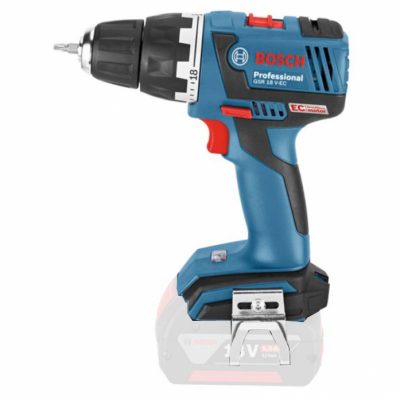 Аккумуляторная дрель-шуруповерт Bosch GSR 18 V-EC FC2 Solo (06019E1102)