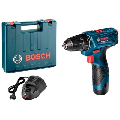 Аккумуляторная дрель-шуруповерт Bosch GSR 120-LI + з/у AL 1115 CV + 1 x акб GBA 12V 1.5 Ah + чемодан (06019F7000) Аккумуляторная дрель-шуруповерт Bosch GSR 120-LI + з/у AL 1115 CV + 1 x акб GBA 12V 1.5 Ah + чемодан (06019F7000)