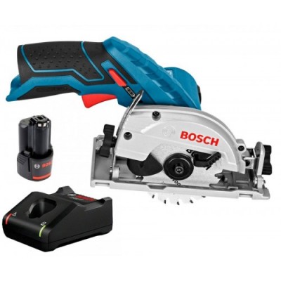 Акумуляторна циркулярна пилка Bosch GKS 12V-26 + 1 x акумуляторна батарея GBA 12V 2.0Ah (0615990M41) Акумуляторна циркулярна пилка Bosch GKS 12V-26 + 1 x акумуляторна батарея GBA 12V 2.0Ah (0615990M41)