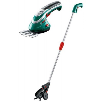 Аккумуляторные ножницы Bosch Isio 3 с телескопической штангой (0600833105)