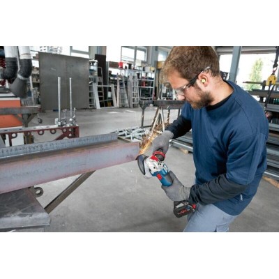 Акумуляторна безщіткова болгарка Bosch GWX 18V-15 SC Professional