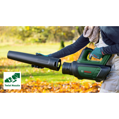 Акумуляторна повітродувка Bosch AdvancedLeafBlower 36V-750 (06008C6000) (36В 2Аг АКБ та ЗП)