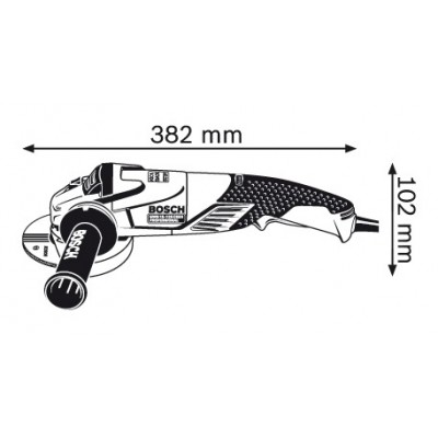 Угловая шлифмашина Bosch GWS 15-125 CIЕН V