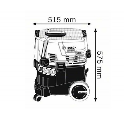 Будівельний пилосос Bosch GAS 35 L SFC Professional (06019C3000)