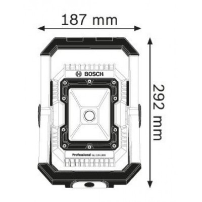 Акумуляторний ліхтар Bosch GLI 18V-1900 Professional (0601446400)