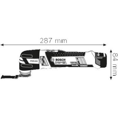 Акумуляторний багатофункціональний інструмент Bosch GOP 12V-28 Professional (06018B5020)