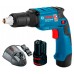 Аккумуляторный шуруповерт Bosch GTB 12 V-11 + з/у GAL 1230 CV + 2 x акб GBA 12V 2 Ah + чемодан L-boxx (06019E4000)